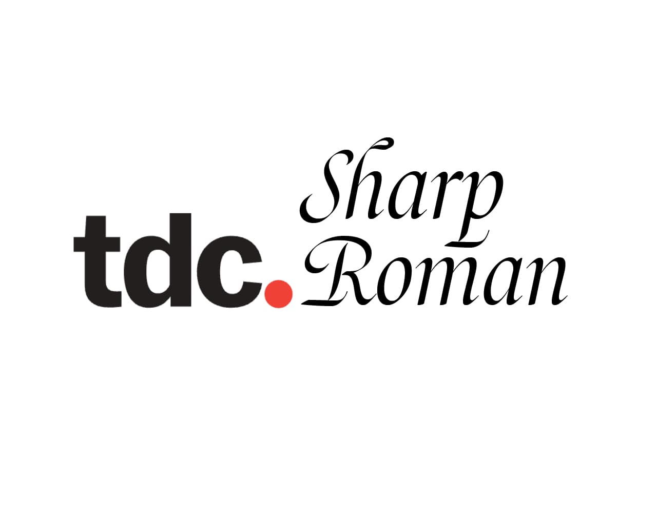 2025 TDC Typeface Design Awards: Sharp Roman 