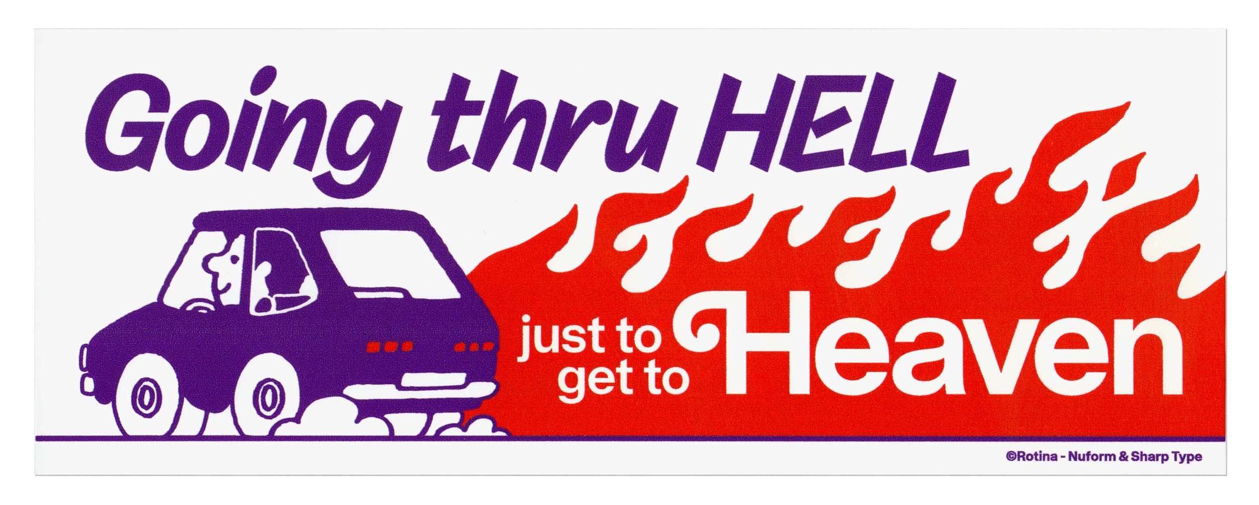 bumper sticker