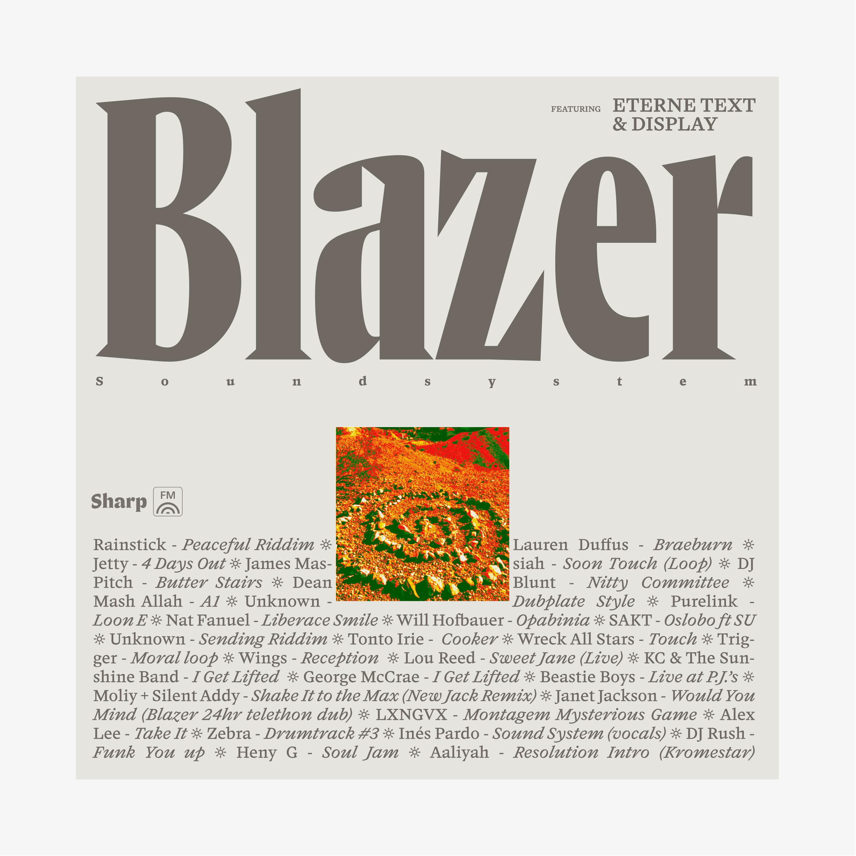 Sharp FM 022: Blazer Soundsystem for Eterne Superfamily