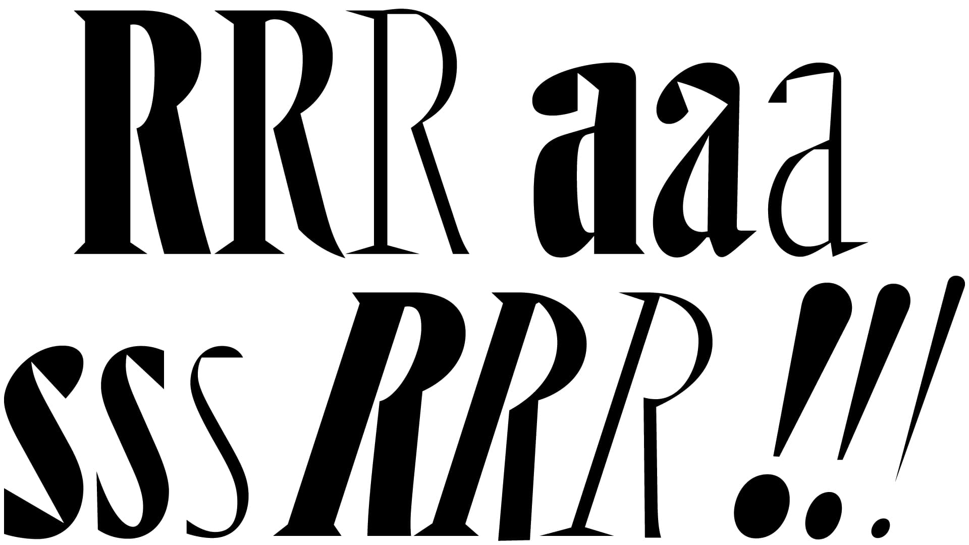 Eterne Display Sharp Type